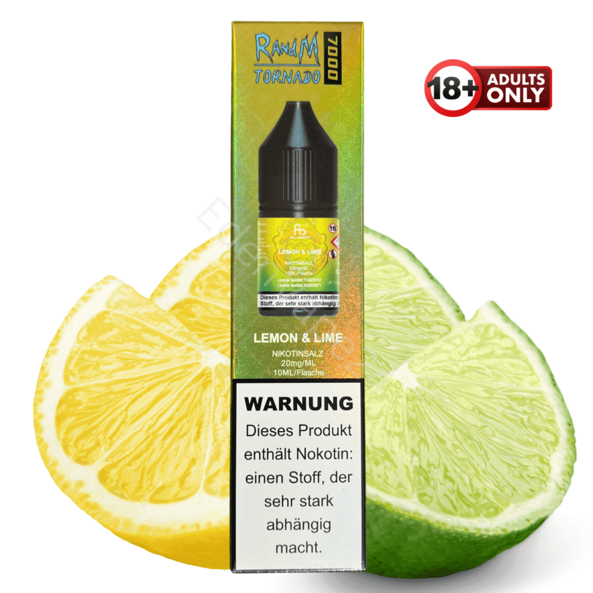 RandM Tornado 7000 Liquid - Lemon Lime - EdenVape24